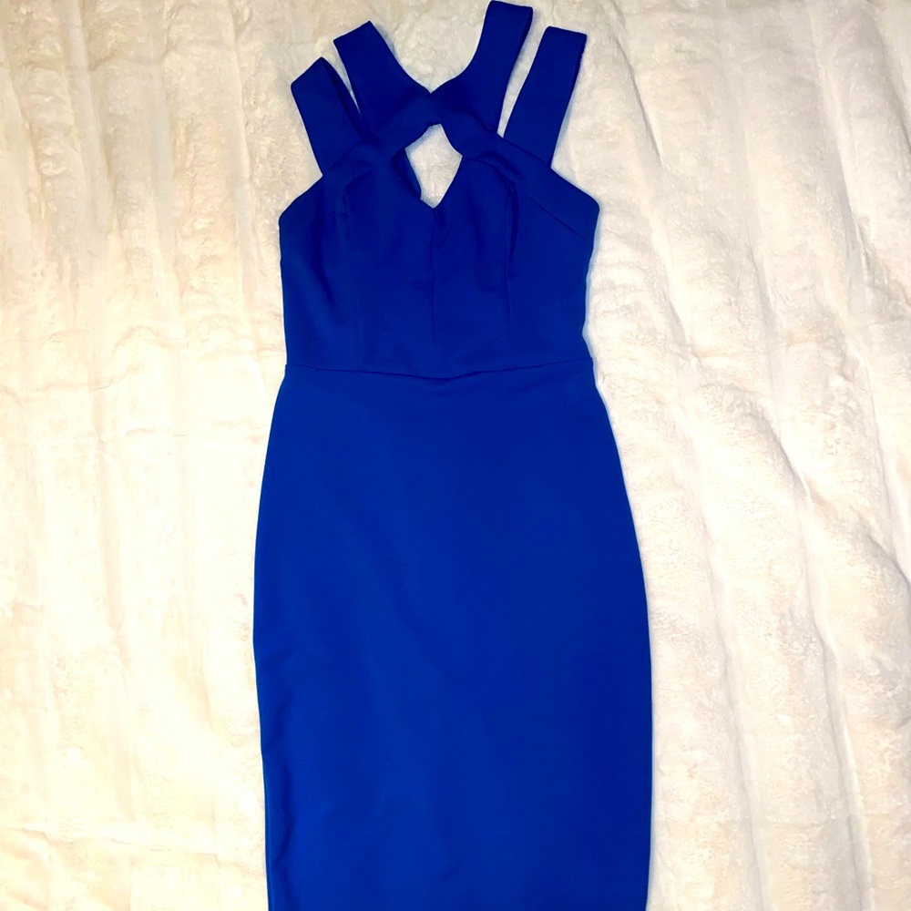 Royal Blue Cocktail Dress